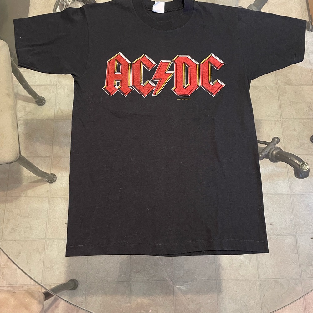 AC/DC vintage tour shirt